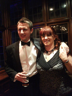 Graeme with his mum