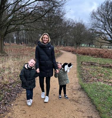 Lorenzo's family trip to Richmond Park