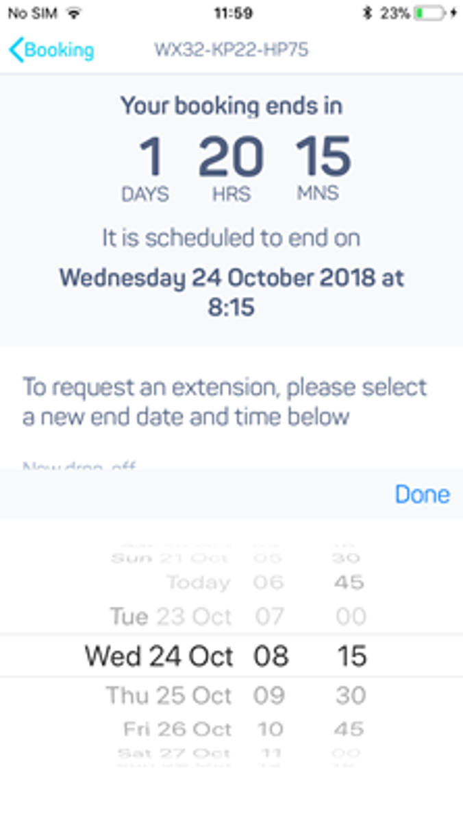 Booking extensions made much easier