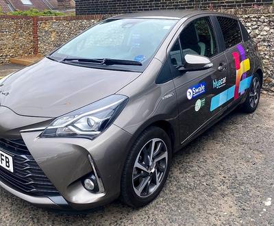 Three year hybrid car club trial launches in Faversham
